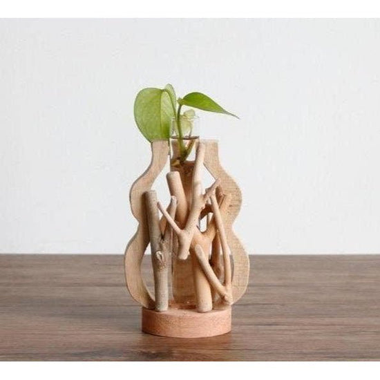 Modern Tree Driftwood Propagation Vase - Curated Home Decor