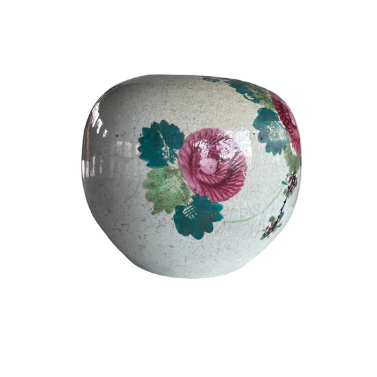 Famille rose vase - Curated Home Decor