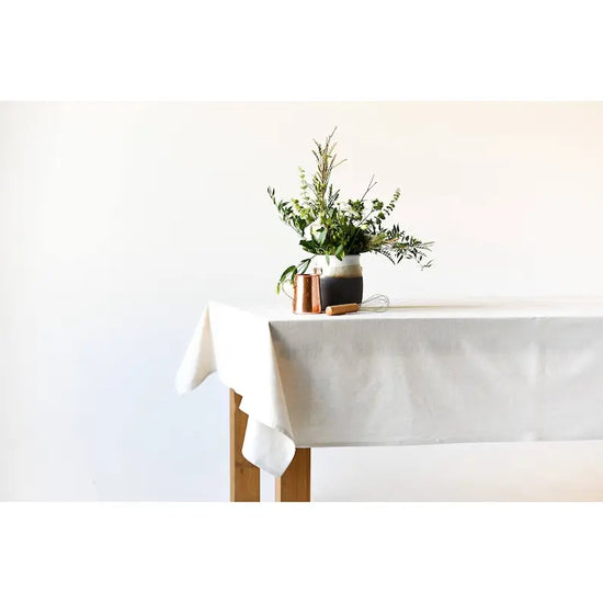 Natural Tablecloth - Curated Home Decor