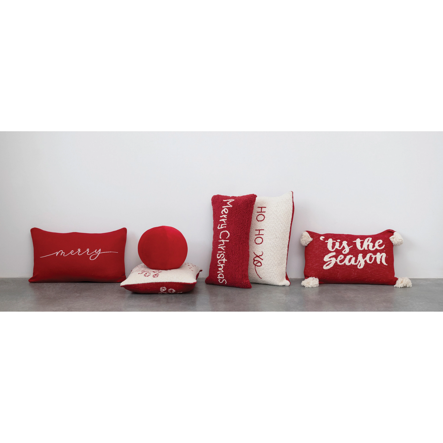 Load image into Gallery viewer, Cotton Punch Hook Lumbar Pillow - Curated Home Decor
