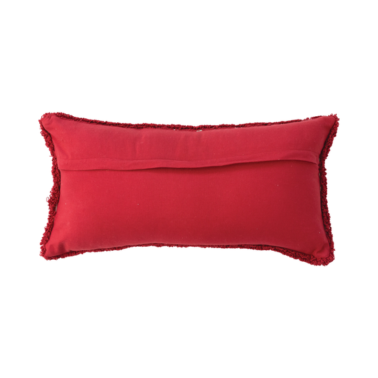 Load image into Gallery viewer, Cotton Punch Hook Lumbar Pillow - Curated Home Decor
